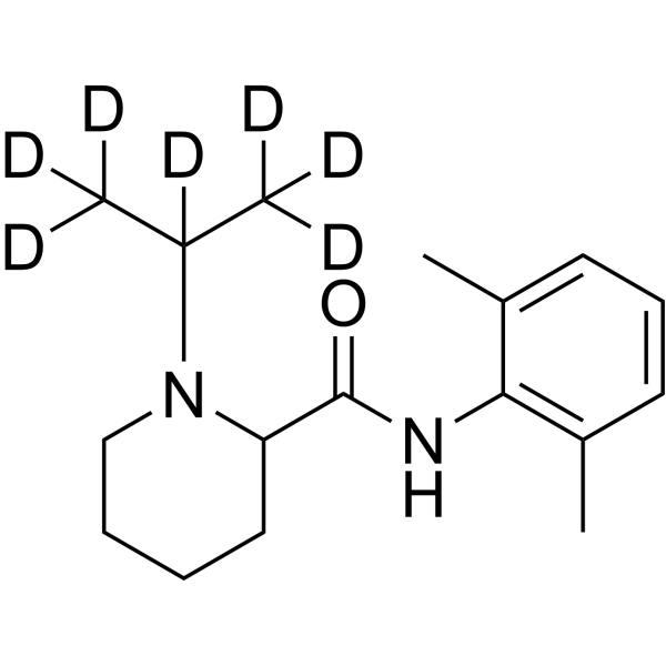 N-(2,6-Dimethylphenyl)-1-isopropylpiperidine-2-carboxamide-d7 1276197-11-5